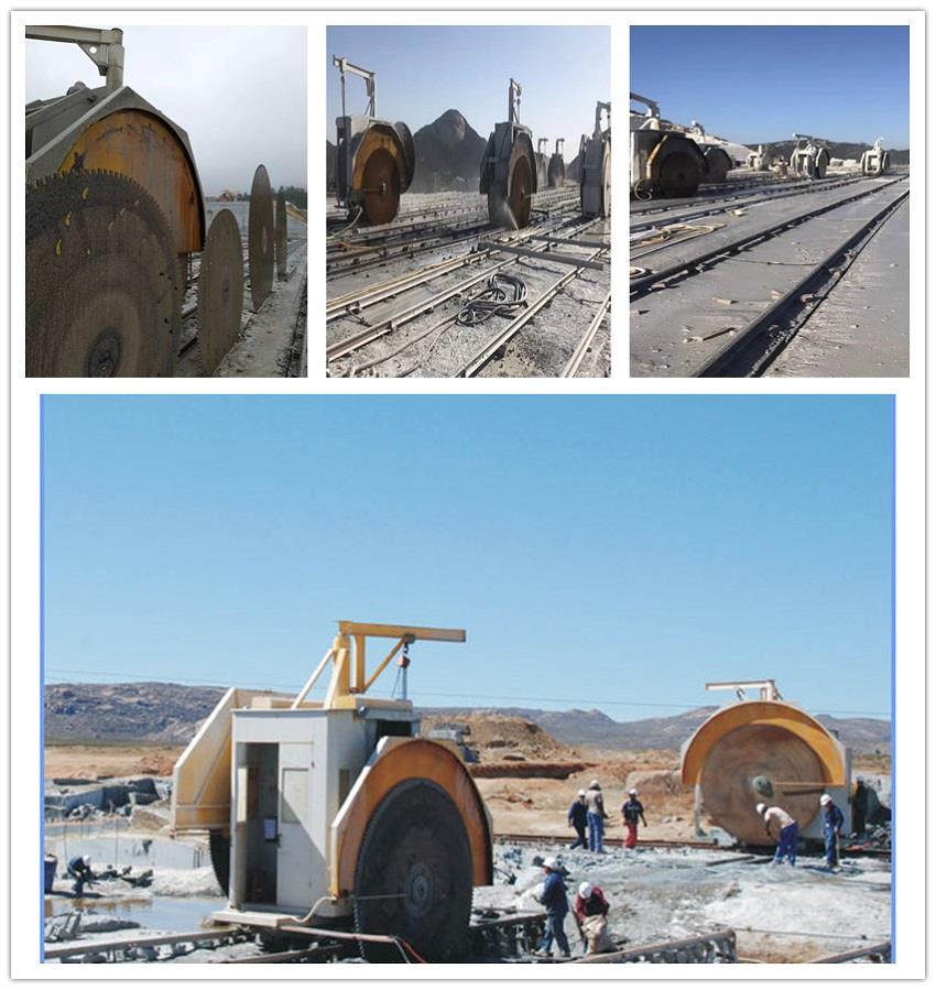 Quarry surface mining equipment application