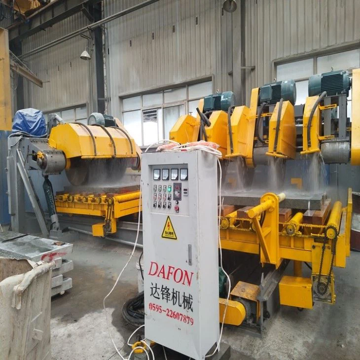 cutting granite